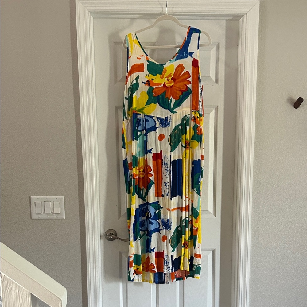 Jams World Colorful Floral Maxi Dress